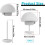 Pinces à Couette Champignon - Lot de 10, Fixations Antidérapantes Réutilisables pour Draps 3
