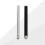 Präziser Touchscreen-Stylus-Stift für Tablets und Telefone Black 2