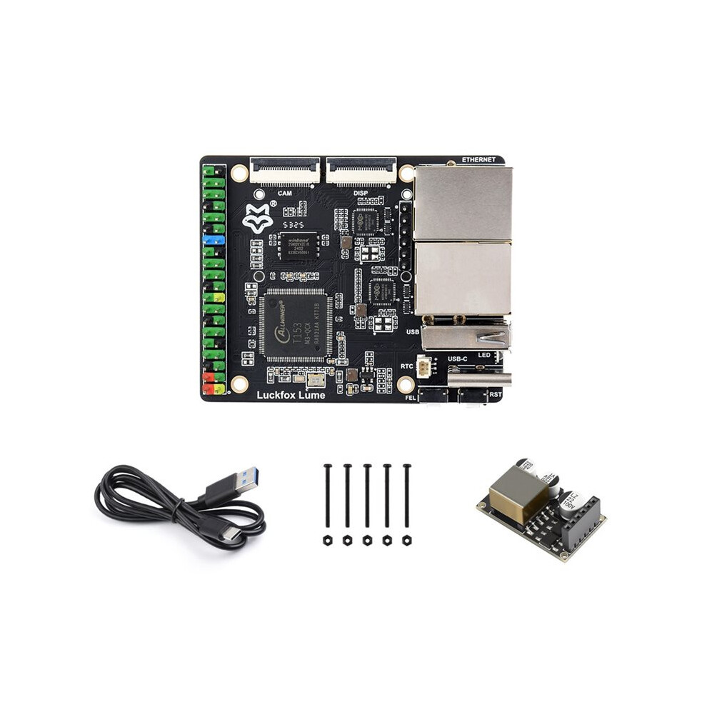 Luckfox Lume Linux Development Board Based T153 Dual Gigabit Ethernet ...
