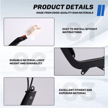 Motorcycle Integrated LED Tail Light Brake Turn Signal for Bonneville Bobber (2017-) Bobber Black (2018-2020)