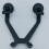 Car Portable Mounting Bracket for Starlink  Suction Cup Mount, Windshield Mounting Bracket, and Portable in 4