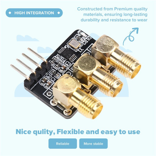 SI5351 Module, SI5351A-B-GTR Clock Generator, High-Frequency Signal Square Wave Frequency Generator