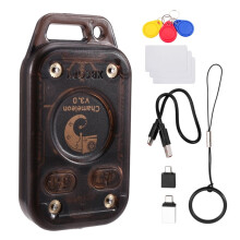 Chameleon V3.0 RFID Chip Reader Emulator + 3XUID-Schlüsselanhänger/CUID-Karte 125K 13,56M ID-IC-Kartenkopierer NFC-Lese- und Schreibgerät