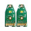 1Pair Front LED Daytime Running Light Chip Board for   2019-2024 Turn Signal Light White Light Source PCB Board 1