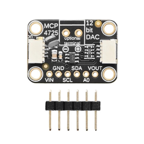 MCP4725 12-Bit Digital-to-Analog Converter Module DAC Splitter Board I2C Interface Communication Module 1