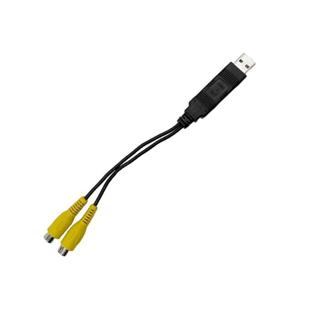 Brecantia Usb To Cvbs Video Output Adapter Hd Video Easy To Use Usb To For Rca Interface Cable Adapter For Vehicle New