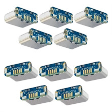 10Pcs M85K USB Connector Type C Female Jack 5Pin SMD SMT Type-C Socket Charging Port for PCB Soldering DIY Repair