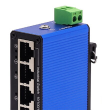 Para Ethernet Gigabit Industrial para Trilho Din 10/100/1000M com 5 Portas RJ45