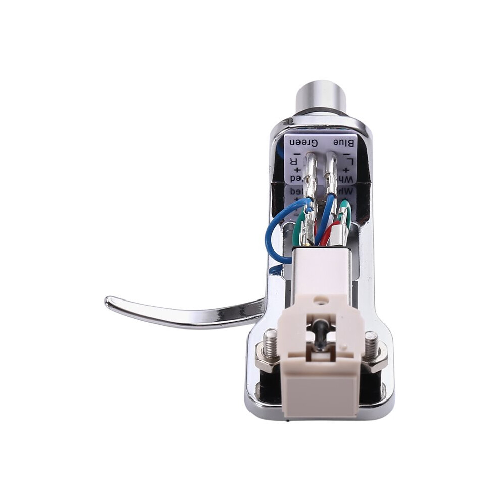 At3600l Magnetic Cartridge Stylus+Headshell Mount Lp Vinyl Record Player Needle For Turntable Phonograph Platenspeler Silver/White 6033290976759