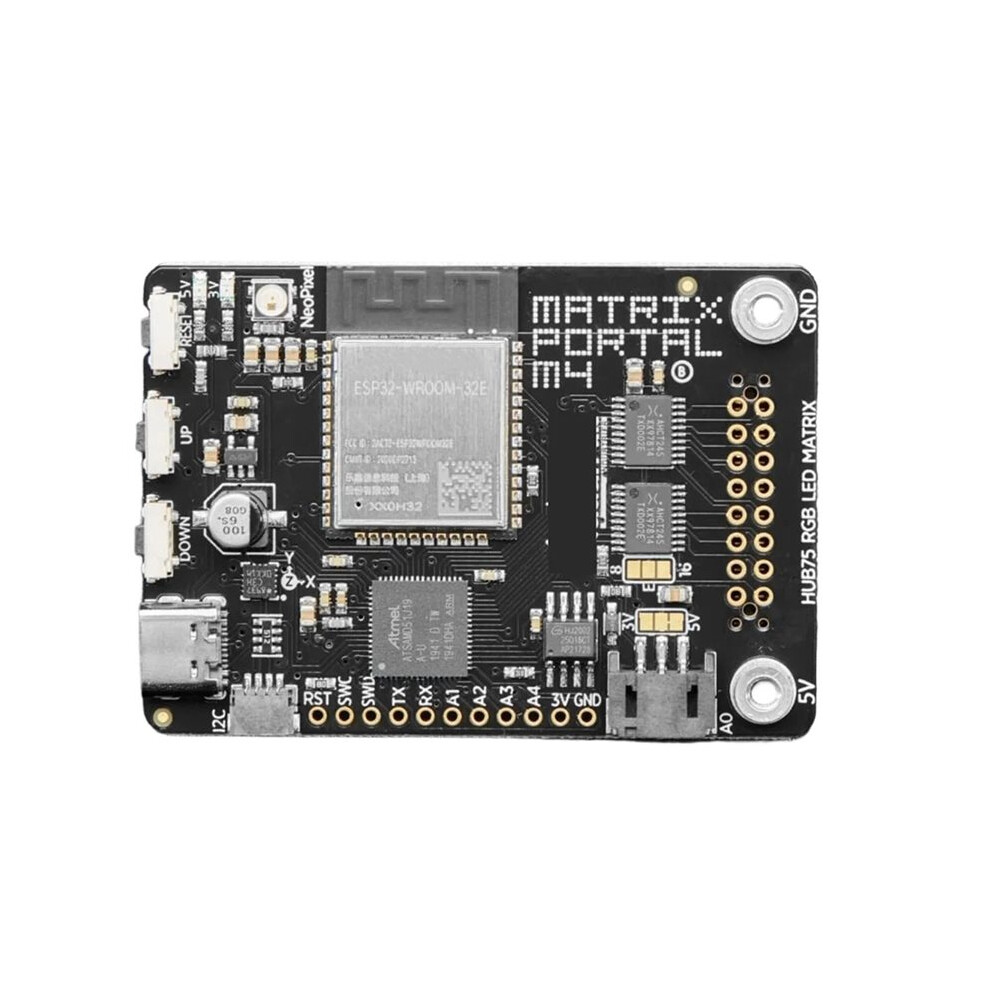 Matrix Portal M4 Led Dot Matrix Screen Driver Board Esp32 Wi-Fi For Hub75 Rgb Led Dot Matrix Panel 6034190409910