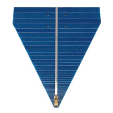 740MHz-6000MHz Logperiodisk Antenn 50W UWB Ultrabredbandskretskort Riktad Linjär Polariserad Antenn