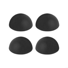 Lot de 4 Patins Amortisseurs de Vibrations en Silicone de 30 mm pour Châssis D'Amplificateurs, avec Base Antidérapante
