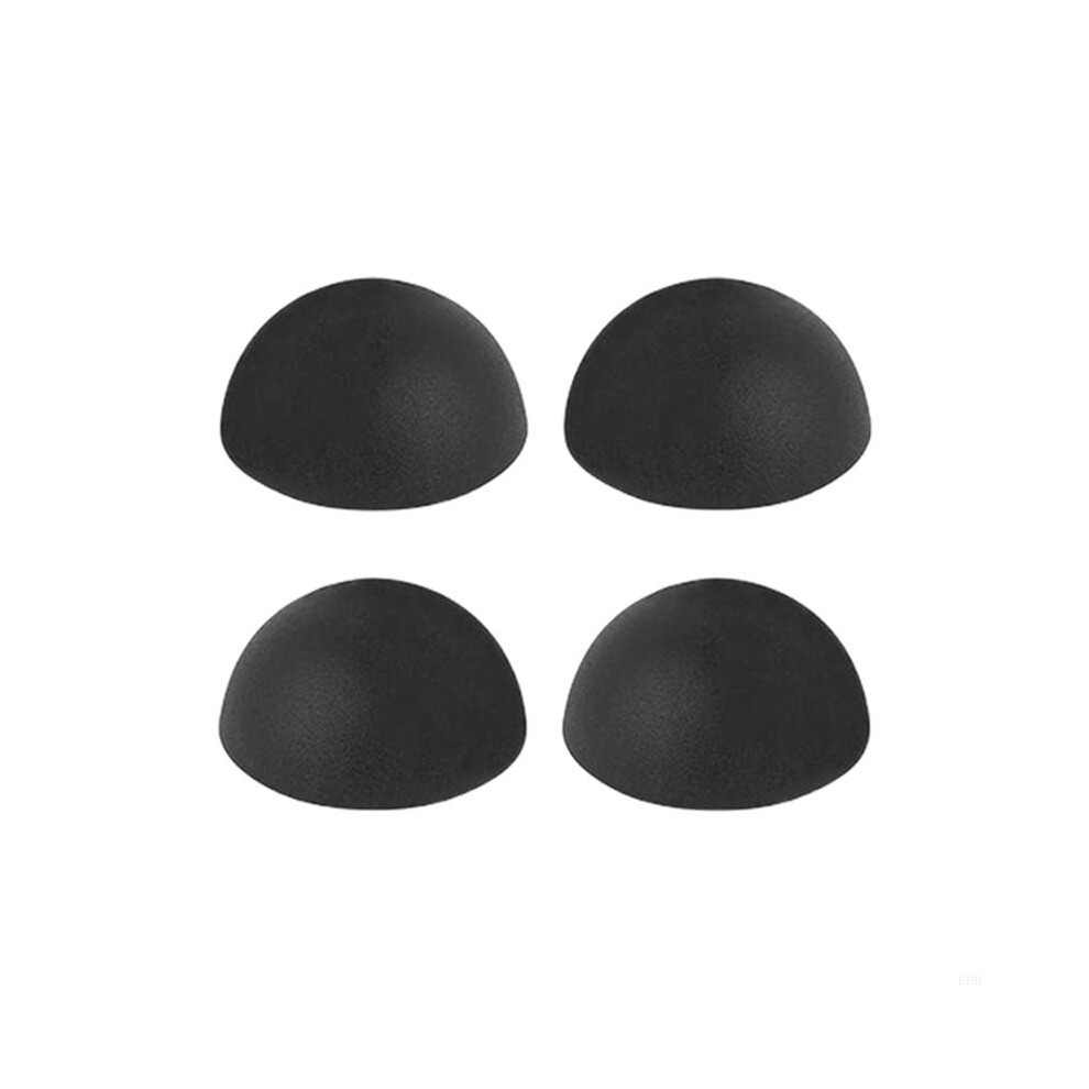 4Pcs 30Mm Shock Absorbing Feet Pad For Amplifiers Chassis Silicone Vibration Dampers With Antislip Base Black 4713455474253