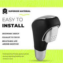 Car Gear Shift Knob Black 8200574279 for Fluence Megane 3 Laguna 3 Latitude Auto Part