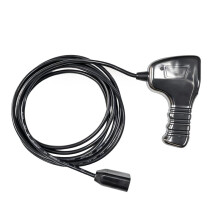 83665 Plug-in Truck Winch Remote Controller for WARN M8000 M12000 Handheld Control W/12ft D-Shape Cable & Ergonomic Grip