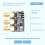 SI5351 Module, SI5351A-B-GTR Clock Generator, High-Frequency Signal Square Wave Frequency Generator 6