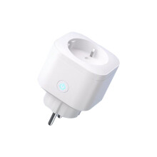 Matter Over Wifi  Plug mit Strom- und Energieüberwachung, Intelligenter Szenensteuerung, Fernbedienung, Kompatibel mit Alexa und HomeKit