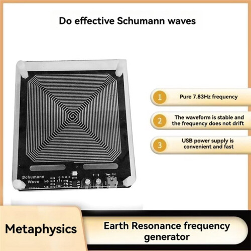 7.83Hz Schumann Resonance Generator Enhanced Version Frequency Healing Device Frequency Generator Frequency Adjustable 1
