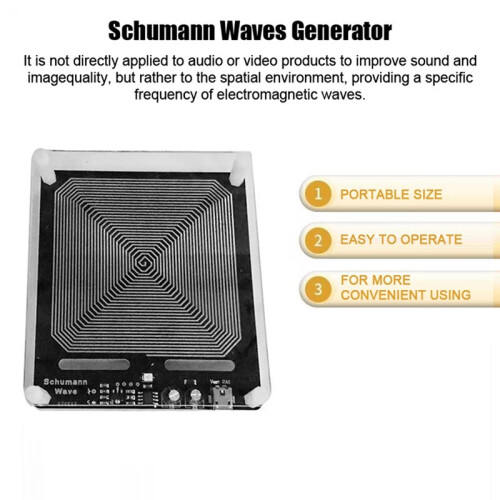 7.83Hz Schumann Resonance Generator Enhanced Version Frequency Healing Device Frequency Generator Frequency Adjustable 2