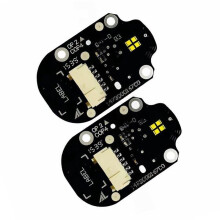 1Pair Front Headlights LED Chip Board for 2017-2021 LED Daytime Running Light Source White Light PCB Board