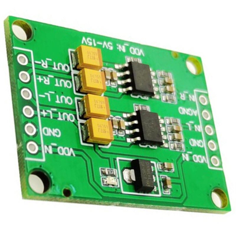 New Audio Single-Ended Analog Input to Differential Balanced Analog ...