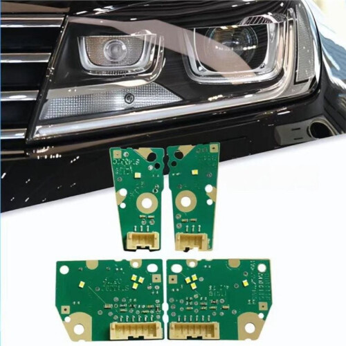 4pcs Headlights LED Chip Board DRL Kit for   2016-2018 Daytime Running Light Source Chip White Light PCB Board 2