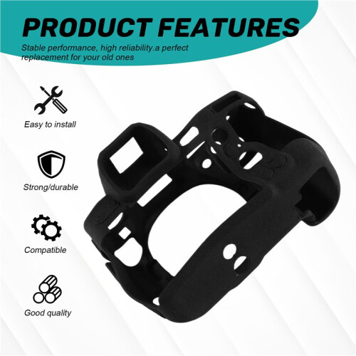 High Quality Soft Silicone Rubber Camera Protective Body Skin for  Z8 Camera Protector Cover, Anti Fall Soft Shell 2