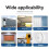 5PCS Garage Door Opener Remote for TOP 432EV 433.92MHz Copy Remote Control Gate Controller Opener 5