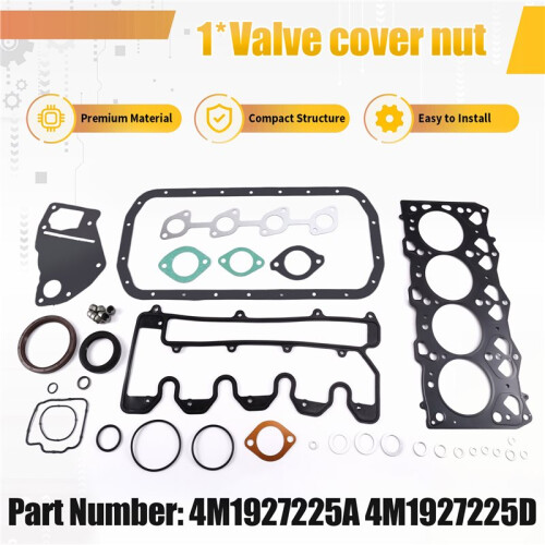 Kit Complet de Joints 4LE1 pour Moteur pour  avec Joint de Culasse 1