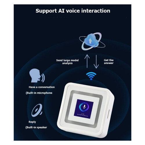 ESP32-S3 0.85inch LCD Display Development Board 128x128 Resolution Onboard Dual Microphone Array and Surround RGB LEDs B 2