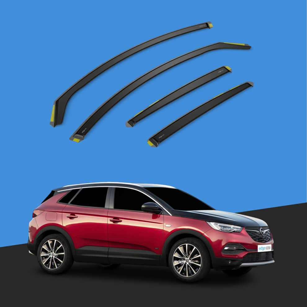 Vauxhall Grandland X Mk1 20172024 5 Door Suv Wind Deflectors 4Pc Tinted 14930768