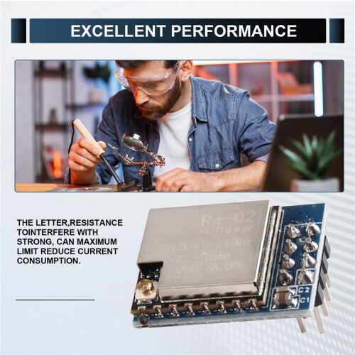SX1278 LoRa Wireless Data Transmission Module with SPI Interface 433MHz Wireless Module 2
