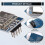 SX1278 LoRa Wireless Data Transmission Module with SPI Interface 433MHz Wireless Module 4