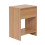 MDF Bedside Table with Drawer and Shelf 2