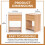 MDF Bedside Table with Drawer and Shelf 9