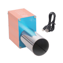 Portable USB Blower Changeable Speed-champagne round mouth