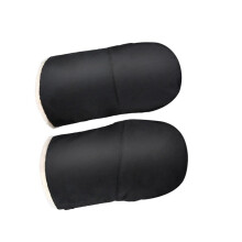 1 pair Toddler Strollers Hand Protectors Gloves with Anti-Black