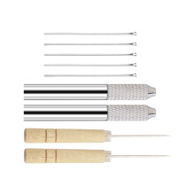 Precise Doll Hair Rooting Instrument with Metal Needle-0.8 set