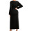 Office Professional Maternity V Neck Long Sleeve-brown M 6