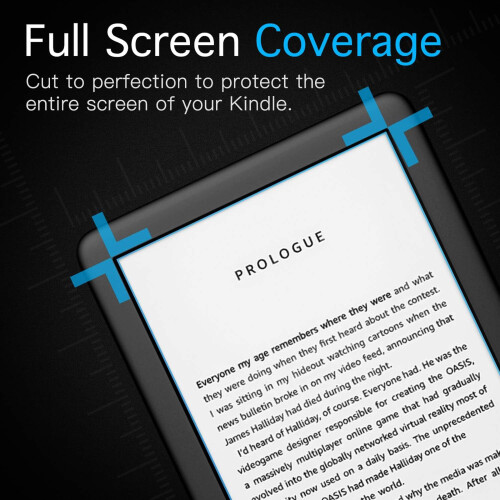 Προστατευτικό οθόνης συμβατό με Kindle Paperwhite 12ης γενιάς 2024, 3 τεμάχια, υψηλής 1