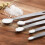 Mini Stainless Steel Measuring Spoons Set - 5 Piece Kitchen Gadget 4