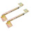 1 Pair Angle Lifting Rod Desk 10 Gear Adjusting Hinge Angle Hinge WITH Bracket 10