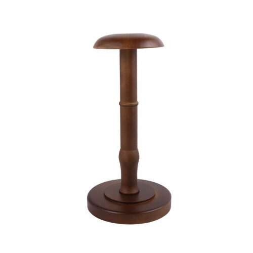 Vintage Holz Huthalter Perueckenhalter Stand