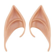 1 paio di fata in PVC pixie orecchie da elfo finte maschera di halloween maschera del spaventoso decorazione di halloween orecchie protette punta