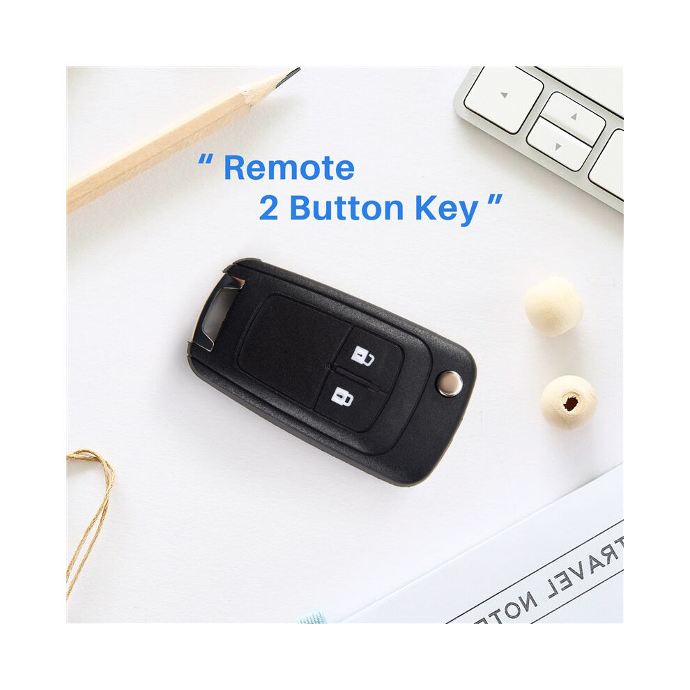 2 Buttons 434Mhz With Id46 Chip Car Remote Control Key Fob For Aveo Cruze Orlando Hu100 Blade 6033650062931