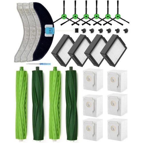 Kit de 26 piezas de repuesto compatible con iRobot Roomba Combo J7+/j9+/10 Max