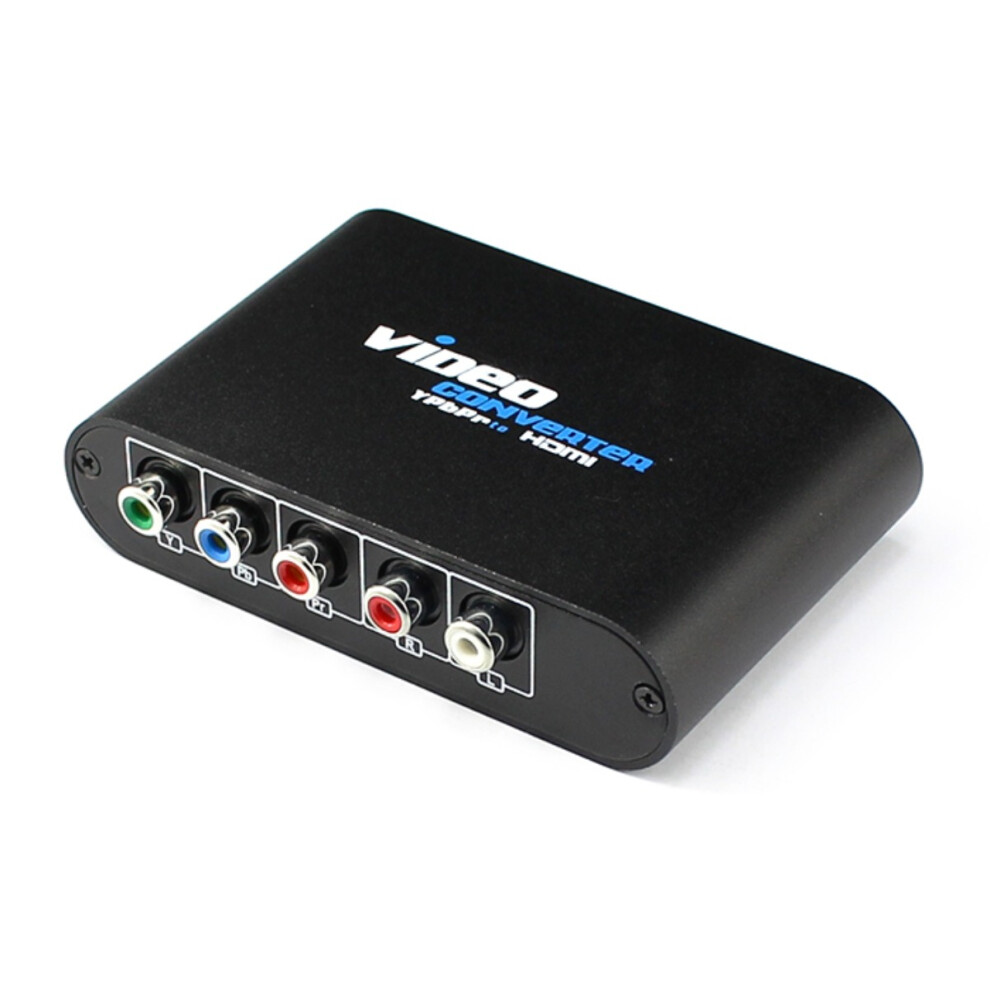 Ypbpr To Hdmi Converter - Component Video To Hdmi Adapter, 1080P Scaler With Aluminum Case 7314281273408