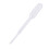 500 Pieces 0.2 ml Capacity Disposable Graduated Transfer Pipettes Dropper Polyethylene 1