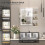 70x70 Bathroom Mirror Cabinet,Shaver Socket 4