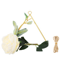 Hantverksmaterial Metallring För Kranstillverkning, Robust Konstruktion Romantisk Atmosfär Drömfångare DIY Slät Yta Bröllopsdekorationer